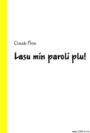 Книга Lasu min paroli plu!